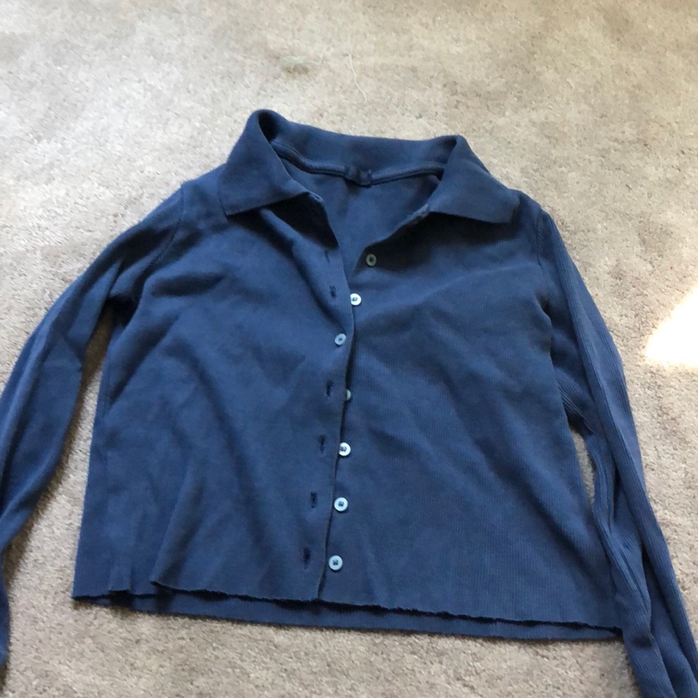 Brandy Melville button up collared shirt